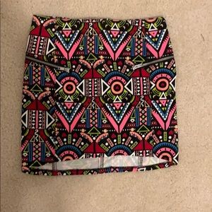 Aztec patterned skirt NWT